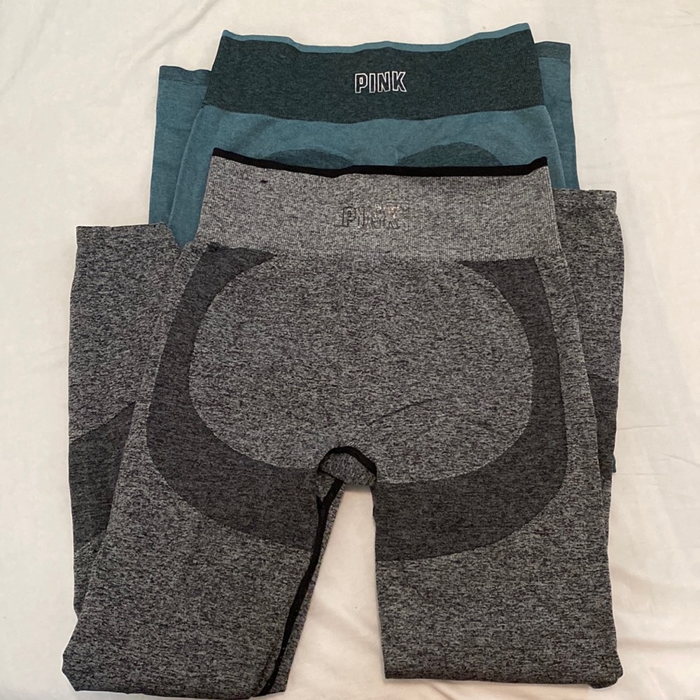 PINK VS seamless leggings size medium